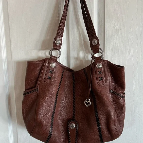 Brighton Brown Leather Women's Bag. JUST REDUCED!!! - Picture 1 of 12